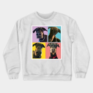 Doberman Mug Shots Crewneck Sweatshirt